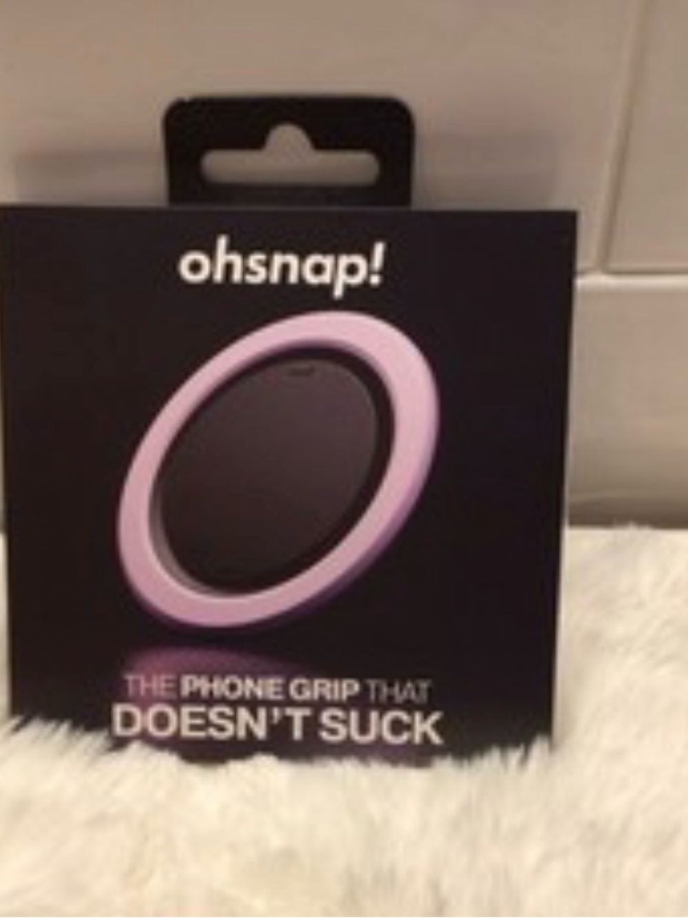 Snap OhSnap! Lavender Ring Phone Grip